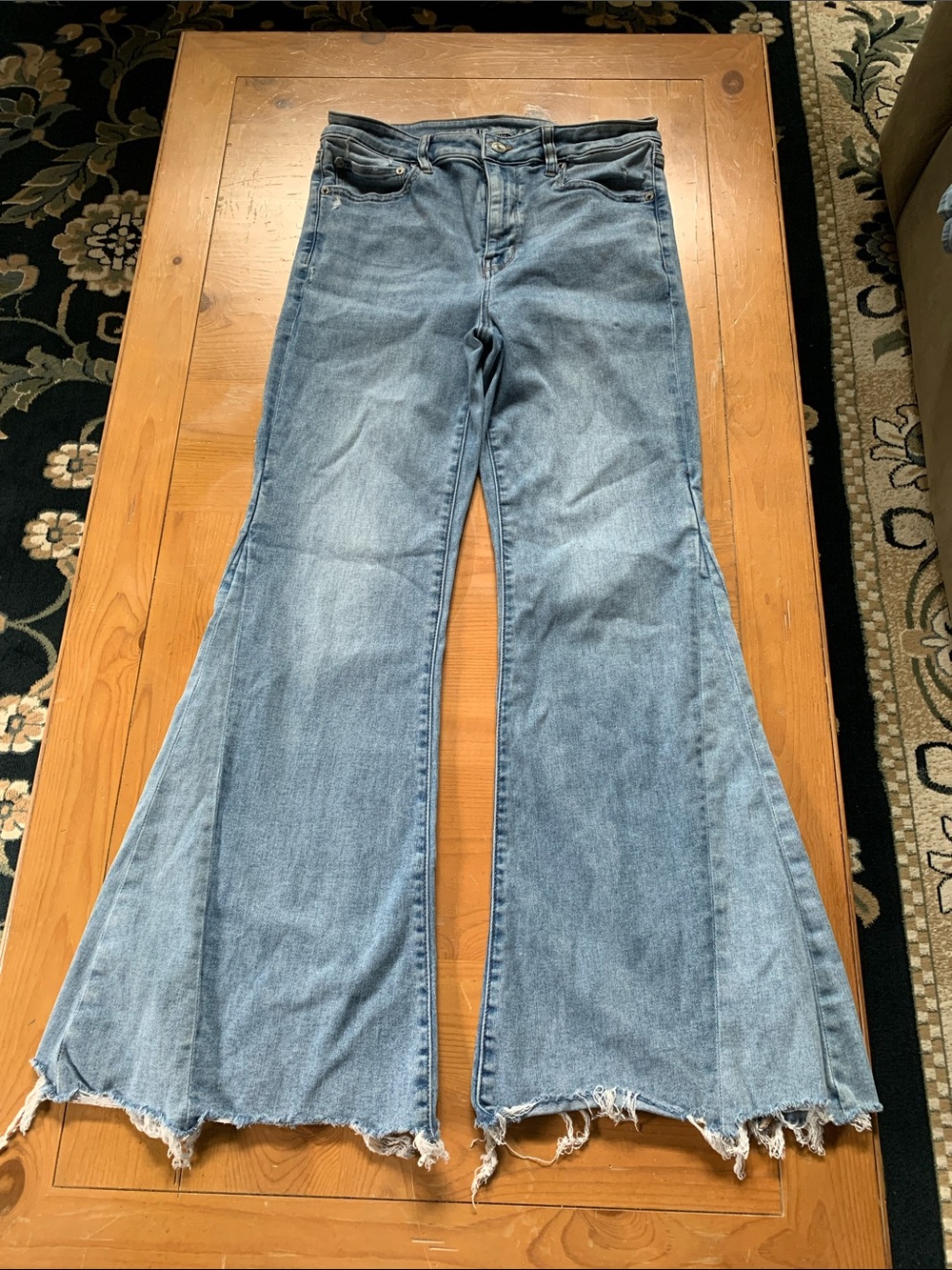 American Eagle Next Level Stretch Festival Flare Jeans